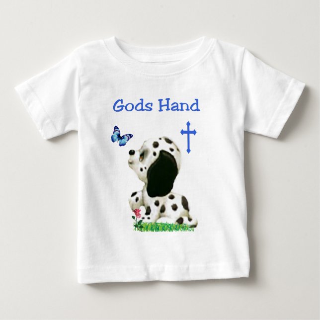 T-shirt Pour Bébé Main des dieux (Devant)