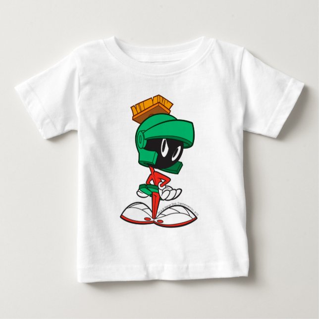 T-shirt Pour Bébé Main sur les hanches MARVIN LE MARTIAN™ (Devant)