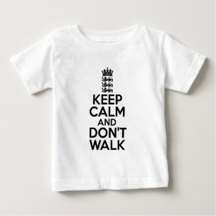 T-shirt Pour Bébé Maintenez calme et continuez le cricket