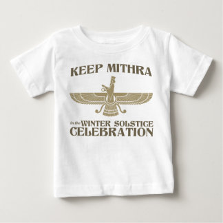 T-shirt Pour Bébé Maintenez Mithra dans la célébration de solstice