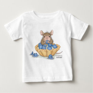 T-shirt Pour Bébé Maison-Souris Designs® - habillement