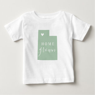 T-shirt Pour Bébé Maison Utah cultivée Carte d'état des couleurs m