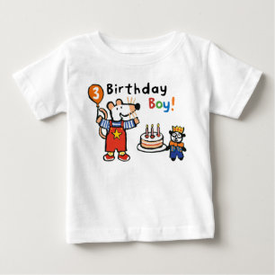 T-shirt Pour Bébé Maisy Birthday Boy, 3 Ans