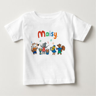 T-shirt Pour Bébé Maisy et les amis jouent dans la bande