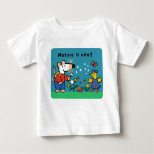T-shirt Pour Bébé Maisy Nature est belle