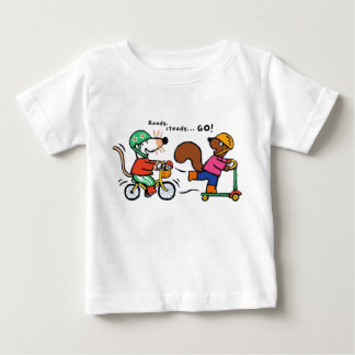 T-shirt Pour Bébé Maisy Rides a Bike
