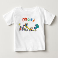 Maisy sur le terrain de jeu avec les amis