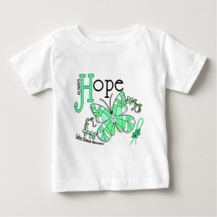 T-shirt Pour Bébé Maladie coeliaque de papillon en verre souillé