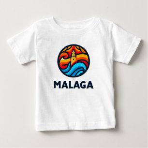 T-shirt Pour Bébé Malaga 3