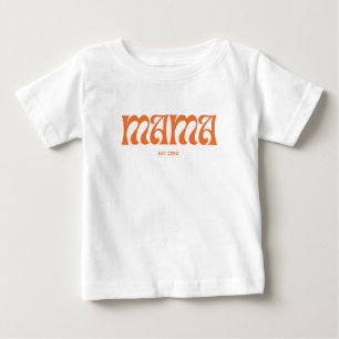 T-shirt Pour Bébé Mama minimaliste EST