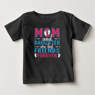 T-shirt Pour Bébé Mama personnalisé 2026 Garde de faux pieds de bébé