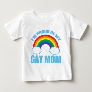 T-shirt Pour Bébé Maman gaie