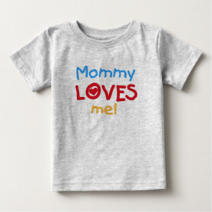 T-shirt Pour Bébé Maman m'aime