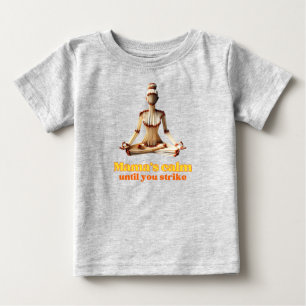 T-shirt Pour Bébé Mama's Calm Funny Yoga Mom