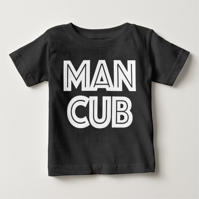 T-shirt Pour Bébé Man Cub Shirt (Devant)