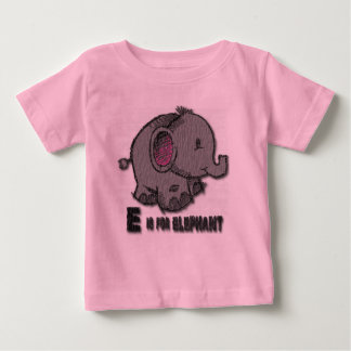 T-shirt Pour Bébé Manche longue éléphant