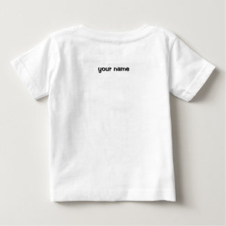 T-shirt Pour Bébé Manchot mignon avec poisson