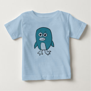 T-shirt Pour Bébé Manchot Rétro