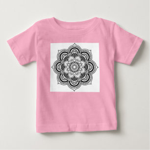 T-shirt Pour Bébé "Mandala "