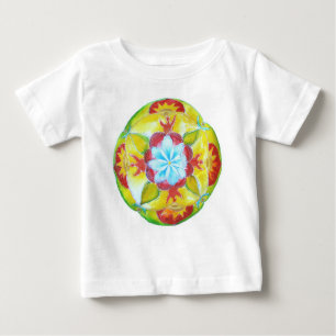 T-shirt Pour Bébé Mandala Baby Bodysuit