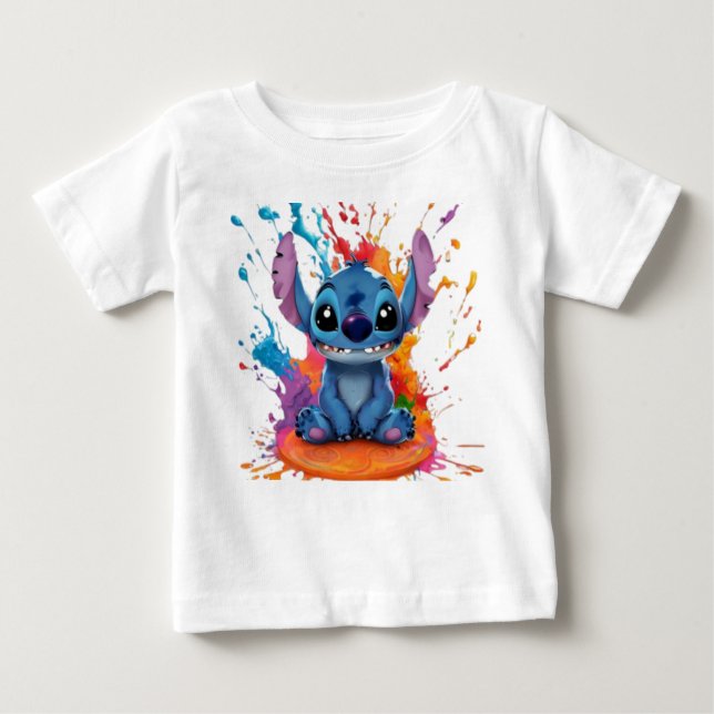 T-shirt Pour Bébé Manga (Devant)