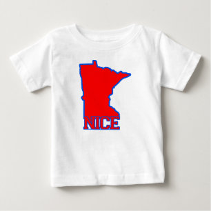 T-shirt Pour Bébé Manganèse Nice Homer !
