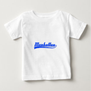 T-shirt Pour Bébé Manhattan avec lave