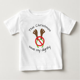 T-shirt Pour Bébé Manifestation drôle de Noël Antler
