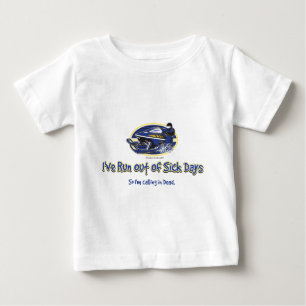 T-shirt Pour Bébé MANQUE-DE-JOURS-DE-MALADIE-[Conve