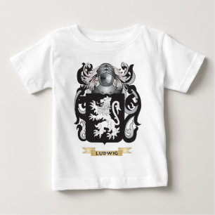 T-shirt Pour Bébé Manteau de Ludwig des bras (crête de famille)