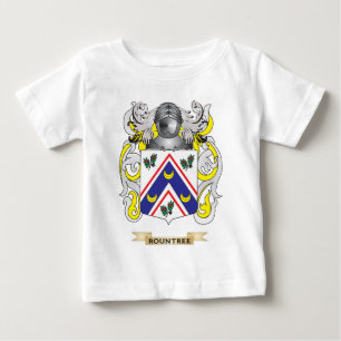 T-shirt Pour Bébé Manteau de Rountree des bras (crête de famille)