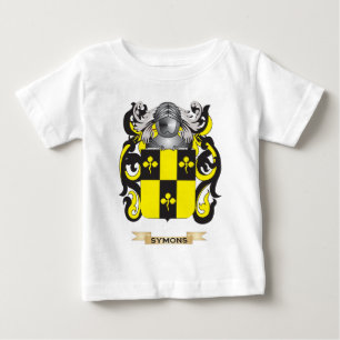 T-shirt Pour Bébé Manteau de Symons des bras (crête de famille)
