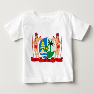 T-shirt Pour Bébé Manteau du Surinam des bras