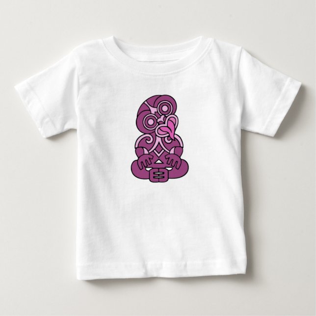 T-shirt Pour Bébé Maori Hei Tiki (Devant)