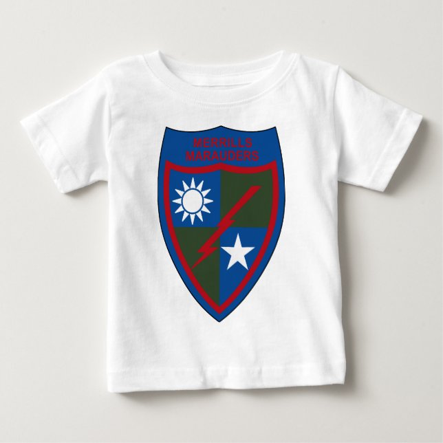 T-shirt Pour Bébé Marauders de Merrill - 5307e Unité composite (Devant)