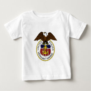 T-shirt Pour Bébé Marchand Marine Seal des États-Unis