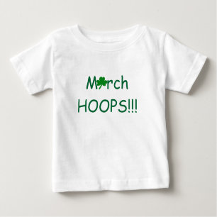 T-shirt Pour Bébé Marche HOOPS Shamrocks Filles de nourrissons