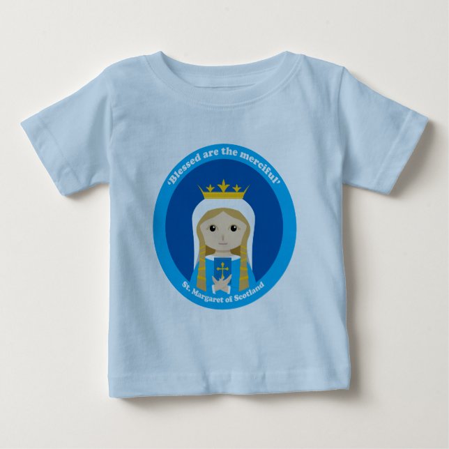 T-shirt Pour Bébé Marguerite d'Ecosse (Devant)