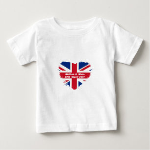 T-shirt Pour Bébé Mariage royal - Kate & William