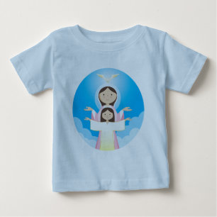 T-shirt Pour Bébé Marie Mère de Dieu