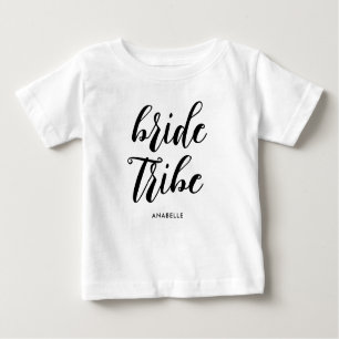 T-shirt Pour Bébé Mariée Tribe moderne minimaliste Bachelorette Part