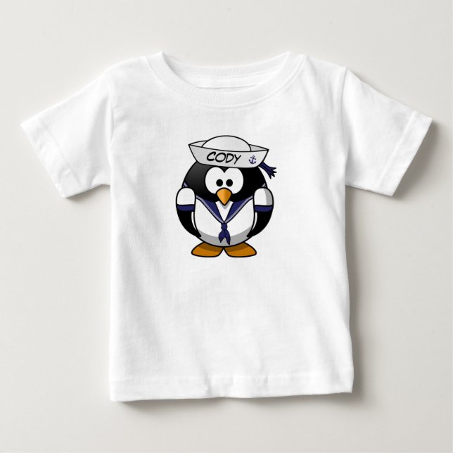 T-shirt Pour Bébé Marin (Devant)