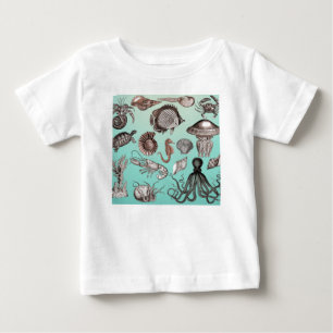 T-shirt Pour Bébé Marine