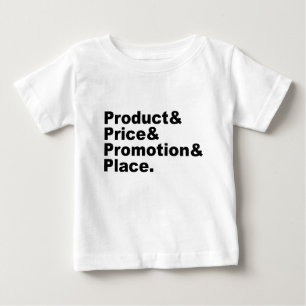 T-shirt Pour Bébé Marketing Mix Produit Prix Promotion & Lieu