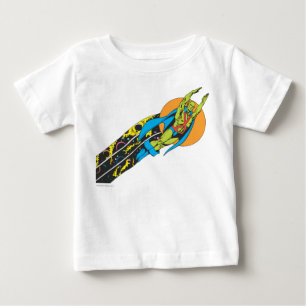 T-shirt Pour Bébé Martian Manhunter prend l'avion