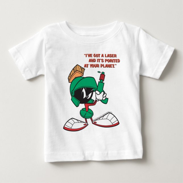T-shirt Pour Bébé MARVIN LE MARTIAN™ avec pointes laser (Devant)