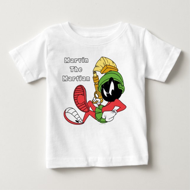 T-shirt Pour Bébé MARVIN LE MARTIAN™ Recapitulatif Au Laser (Devant)