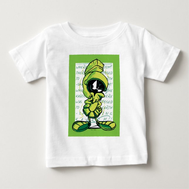 T-shirt Pour Bébé MARVIN THE MARTIAN™ - Croquis (Devant)