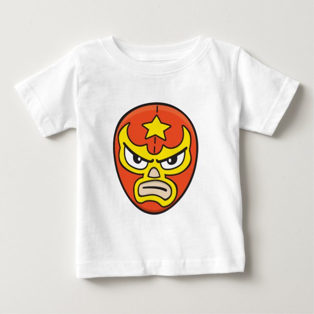 T-shirt Pour Bébé Masque Luchador 2 (Devant)