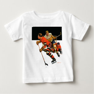 T-shirt Pour Bébé Match de hockey sur glace